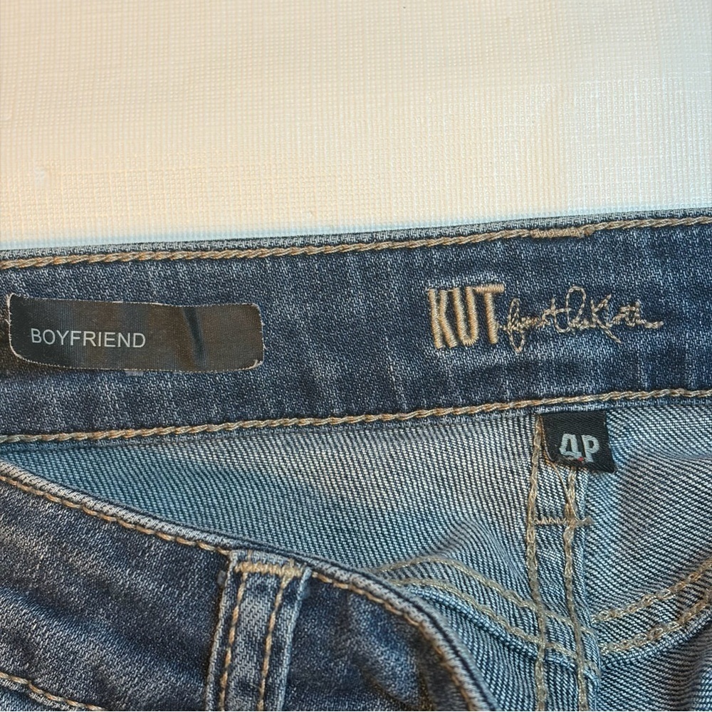 Kut from the Kloth Blue Boyfriend Jeans